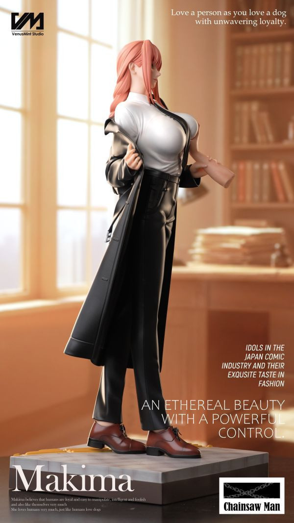 【補款】Venus Mint工作室 > 鏈鋸人 > 1/4 瑪奇瑪&蕾潔 (雙版本) VM工作室,鏈鋸人,瑪奇瑪,蕾潔,GK,玩具,收藏,擺件,模型,公仔,人偶,手辦,動漫