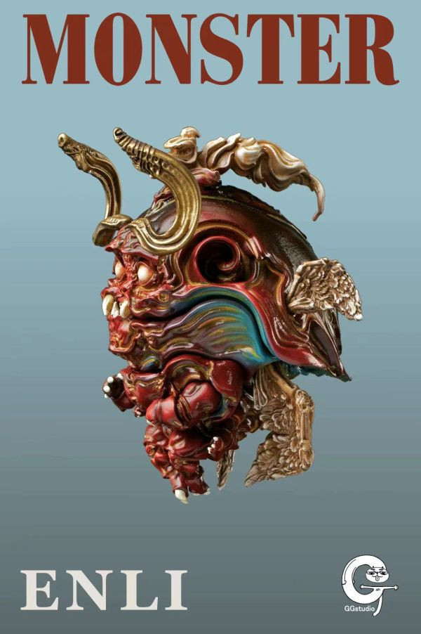 【預購】GG-Studio X MONSTER系列 第五款作品 ENLI恩利 ENLI恩利,第五款作品,MONSTER系列,GG-Studio,GK,玩具,雕像,擺件,收藏