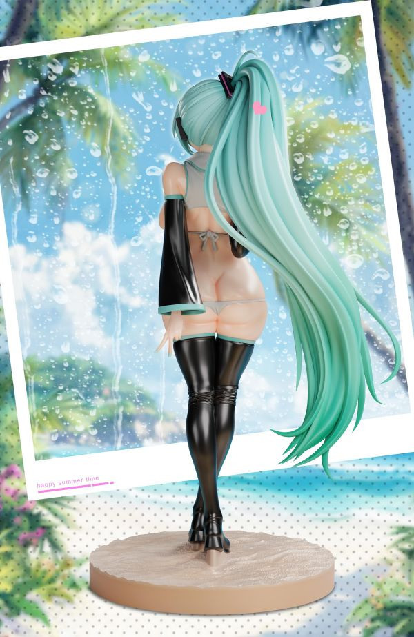 【預購】荊棘工作室 > 初音未來 > 1/6 馬尾奶音 (雙版本) 初音未來,馬尾奶音,GK,玩具,模型,雕像,共鳴