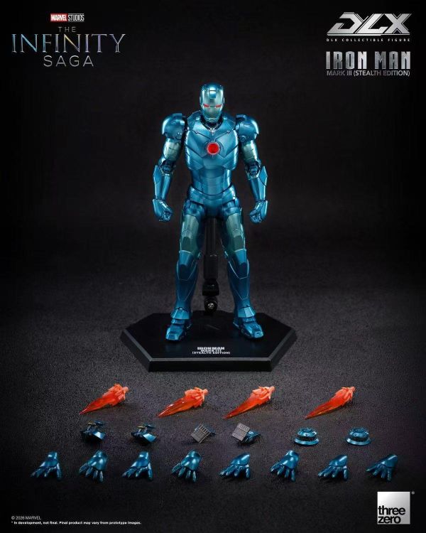 【預購】Threezero > Marvel漫威宇宙 > 鋼鐵人Mark3 潛行版 Threezero,Marvel漫威宇宙,鋼鐵人Mark3,GK,玩具,收藏,擺件,模型,公仔,人偶,手辦,動漫