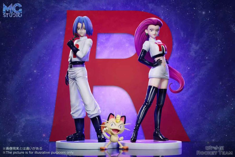 【預購】MG-Studio > 寶可夢 > 1/20 & 1/8 火箭隊 武藏 & 小次郎 七龍珠,Dragonball,超二悟飯,超級賽亞人,賽亞人,GK,玩具,模型,雕像