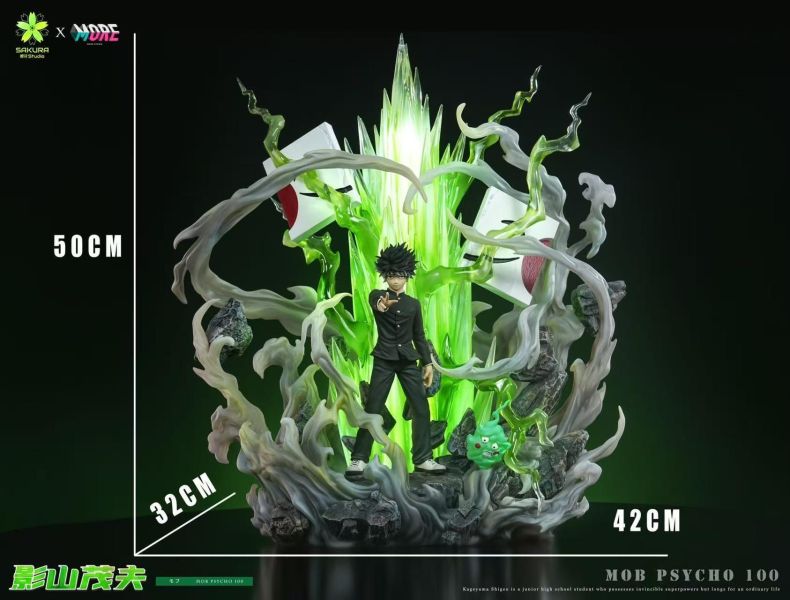 【預購】櫻花-Studio & MORE-Studio > 靈能百分百 > 影山茂夫 櫻花-Studio,MORE-Studio,靈能百分百,影山茂夫,GK,玩具,收藏,擺件,模型,公仔,人偶,手辦,動漫