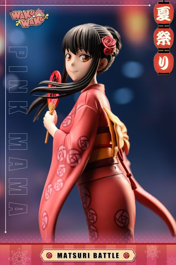 【售罄-代購/追加服務請洽客服】WakuWaku > SPY×FAMILY間諜家家酒 > 夏日祭約兒 SPYxFAMILY間諜家家酒,夏日祭約爾,夏日祭媽媽,約兒·佛傑,WakuWaku,GK,玩具,模型,雕像,共鳴