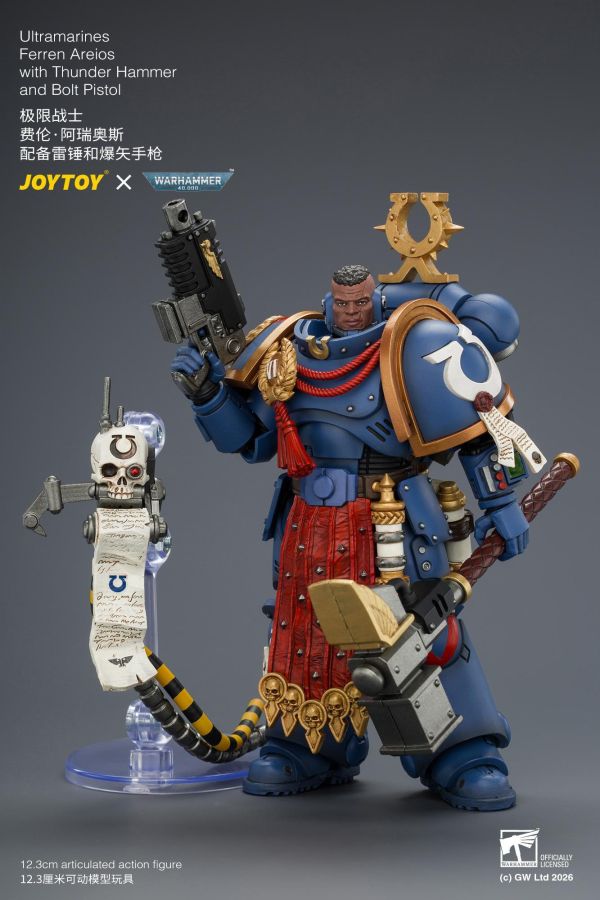 【預購】JOYTOY > 戰鎚40K > 1/18 極限戰士 費倫·阿瑞奧斯 JOYTOY,戰鎚40K,極限戰士,費倫·阿瑞奧斯,GK,玩具,收藏,擺件,模型,公仔,人偶,手辦,動漫