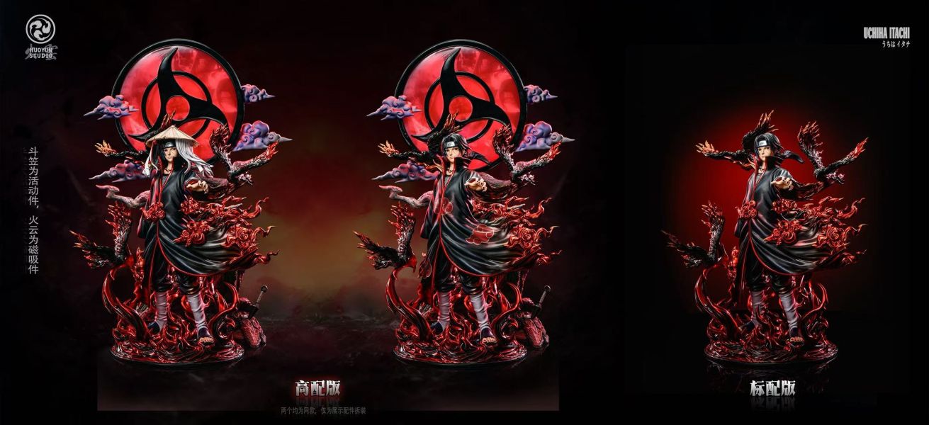 【預購】HuoYun(火雲)-Studio > 火影忍者 > 1/6 第一彈 萬花筒幻術 宇智波鼬 POPO,鏈鋸人,蕾潔,GK,玩具,收藏,擺件,模型,公人偶,手辦,動漫