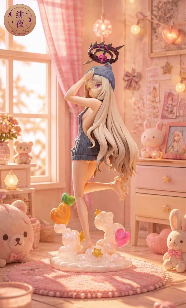 【預購】Scarlet-Studio緋夜工作室 > 蔚藍檔案 > 1/6 毛衣日奈 Scarlet-Studio緋夜工作室,蔚藍檔案,毛衣日奈,GK,玩具,收藏,擺件,模型,公仔,人偶,手辦,動漫