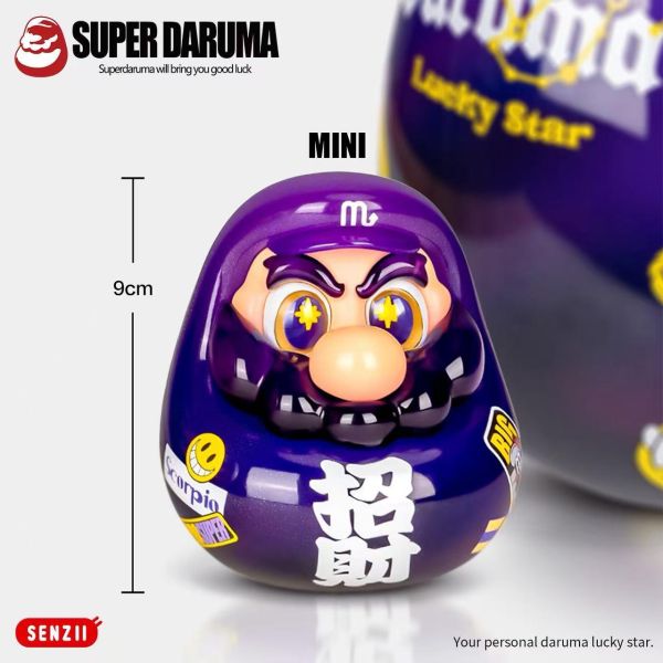 【預購】SENZII千紙 > 十二宮《天蠍座》超級達摩SuperDaruma (雙版本) SENZII千紙,十二宮《天蠍座》超級達摩SuperDaruma,GK,玩具,收藏,擺件,模型,公仔,人偶,手辦,動漫