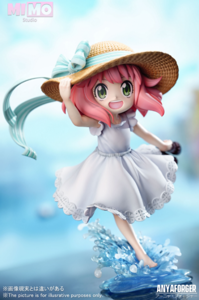 【售罄-代購/追加服務請洽客服】Mimo>SPY×FAMILY間諜家家酒>連衣裙踩水安妮亞 間諜家家酒,SPYFAMILY,SPYxFAMILY,連衣裙踩水安妮亞,安妮亞,佛傑,GK,玩具,模型,雕像,共鳴