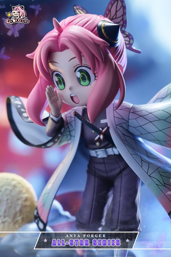 【預購】GuluGulu咕嚕咕嚕 > SPYxFAMILY間諜家家酒 & 鬼滅之刃 > 安妮亞cos胡蝶忍 (雙版本) GuluGulu咕嚕咕嚕,SPYxFAMILY間諜家家酒,安妮亞,胡蝶忍,GK,玩具,收藏,擺件,模型,公仔,人偶,手辦,動漫