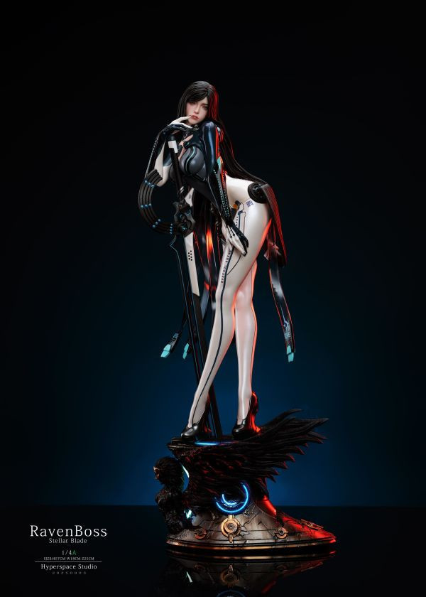 【預購】Hyperspace超時空 > 劍星 > 1/4 RavenBoss 渡鴉 (雙版本) 劍星,渡鴉,GK,玩具,模型,雕像,共鳴