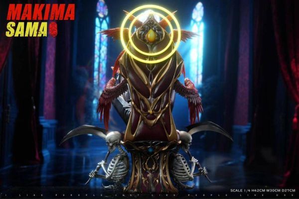 【海外現貨】TY天元工作室 > 鏈鋸人 > 1/4 女神系列 瑪奇瑪 鏈鋸人,瑪奇瑪,GK,玩具,模型,雕像,共鳴