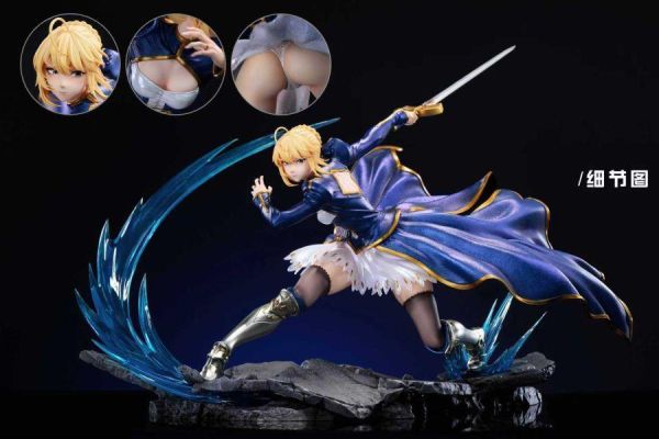 【海外現貨】Xpic-Studio > Fate > 1/4 Saber 阿爾托莉雅 (雙版本) Xpic-Studio,Fate,Saber,阿爾托莉雅,GK,玩具,收藏,擺件,模型,公仔,人偶,手辦,動漫
