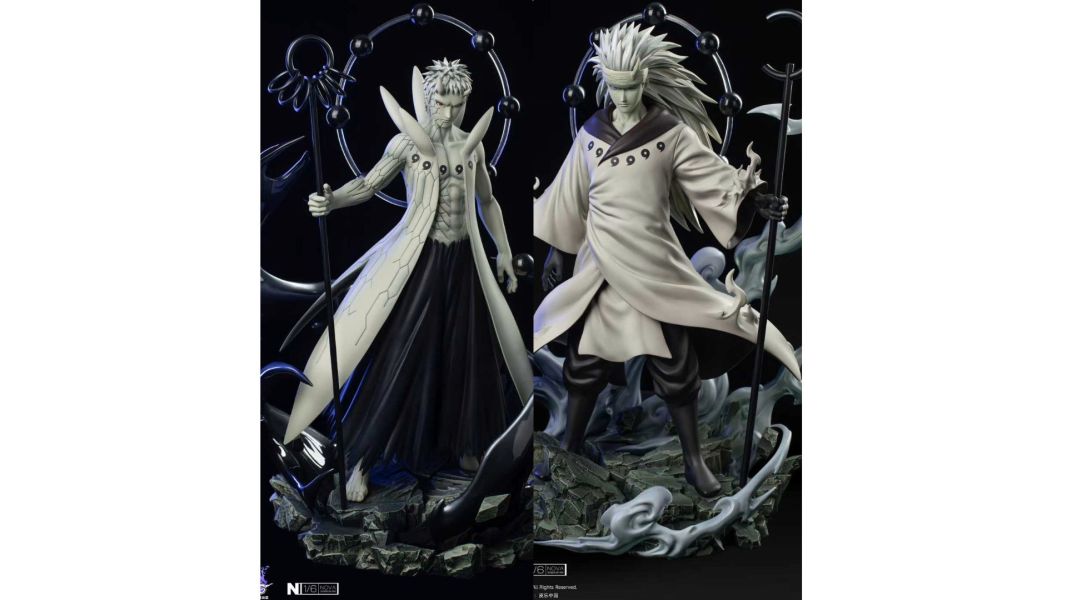 【預購】《正版授權》皮樂中國 & 雲頂摘星工作室 > 火影忍者 > 1/6 十尾祭品之力 宇智波斑&宇智波帶土 (雙版本) 雲頂摘星,火影忍者,宇智波斑,宇智波帶土,GK,玩具,模型,雕像,共鳴