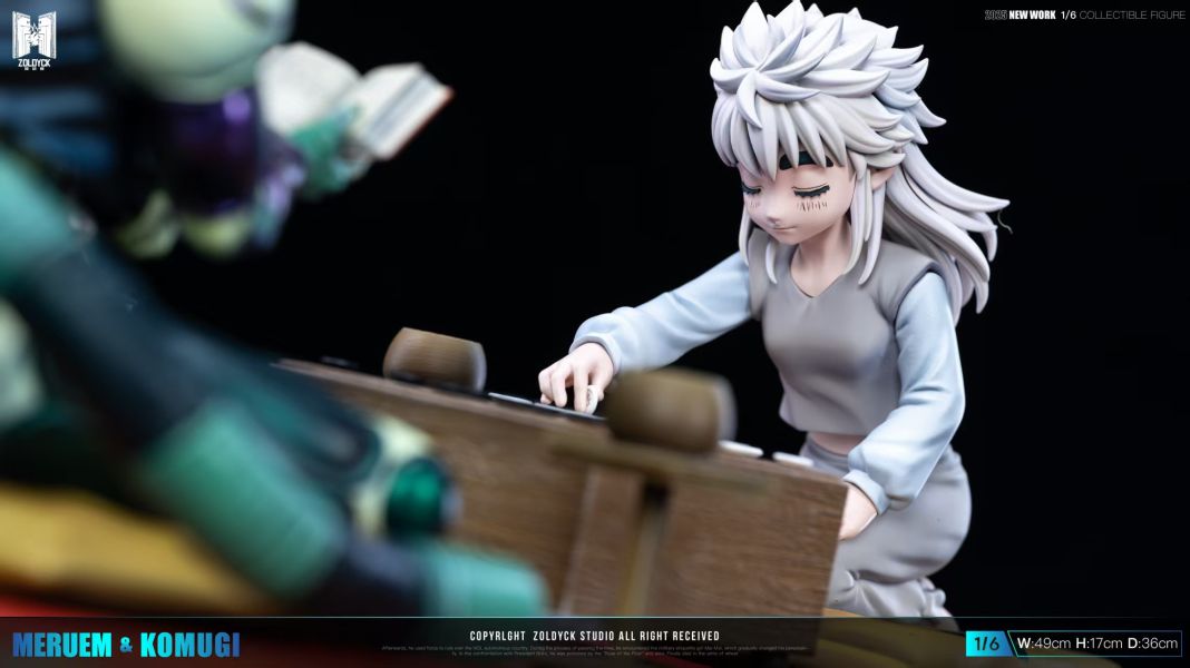 【預購】Zoldyck > HUNTER×HUNTER全職獵人 > 1/6 場景系列 蟻王小麥下棋 Zoldyck,HUNTER×HUNTER全職獵人,蟻王,小麥,GK,玩具,收藏,擺件,模型,公仔,人偶,手辦,動漫