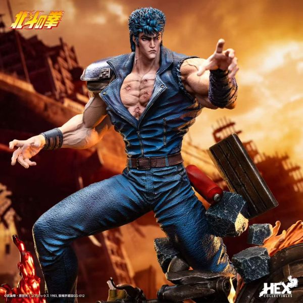 【預購】HEX Collectibles > 北斗神拳 > 1/6 拳四郎 ANIKINGDOM,集美殿堂,海賊王,索隆,燼,GK,玩具,收藏,擺件,模型,公仔,人偶,手辦,動漫