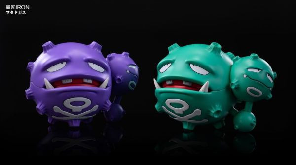 【海外現貨】品匠 IRON > 寶可夢 > MQ064 雙彈瓦斯 怪博士與機器娃娃,阿拉蕾,GK,玩具,模型,雕像,擺飾,收藏,共鳴