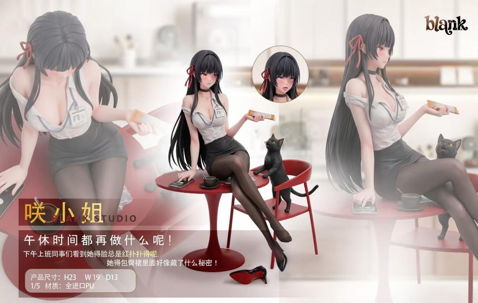 【預購】Blank空白 > 鳴潮 > 1/5 千咲 (雙版本) Blank空白,鳴潮,千咲,GK,玩具,收藏,擺件,模型,公仔,人偶,手辦,動漫