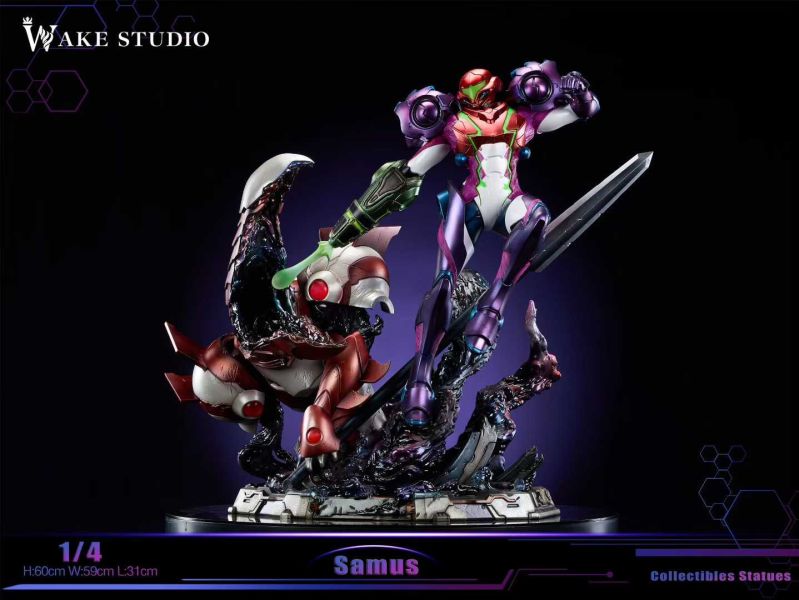【預購】Wake-Studio > 銀河戰士 > 1/4 薩姆斯‧亞蘭 銀河戰士,薩姆斯‧亞蘭,GK,玩具,模型,雕像,共鳴