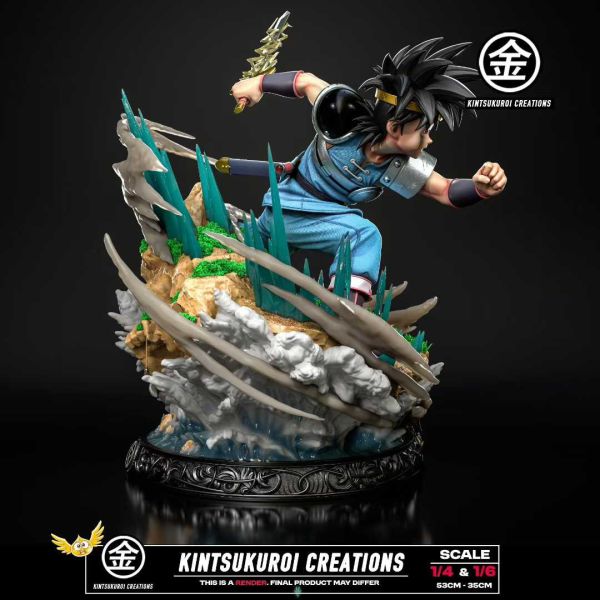 【預購】Kintsukuroi Creations > 勇者鬥惡龍 > 1/4&1/6 達伊 (雙比例) 勇者鬥惡龍,達伊,GK,玩具,模型,雕像,共鳴
