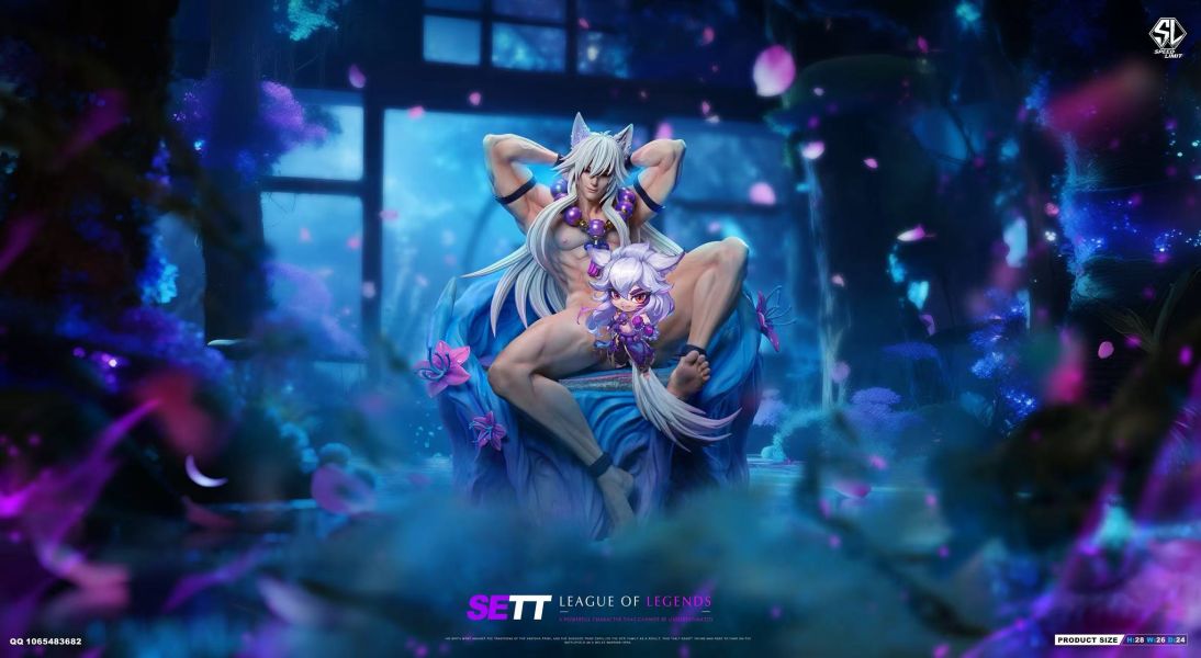【預購】Speed Limit限速 > League of Legends英雄聯盟 > 1/6 S+ 靈花祭 賽特 英雄聯盟,賽特,GK,玩具,收藏,擺件