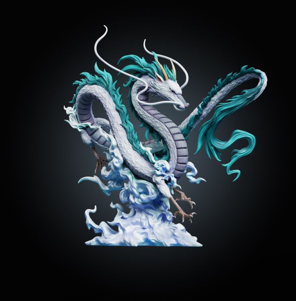 【預購】WAWA-Studio > 宮崎駿 > 神隱少女 招財系列 招財千尋白龍 賑早見琥珀主 大熊社,海賊王,賓什莫克·香吉士,GK,玩具,收藏,擺件,模型,公仔,人偶,手辦,動漫