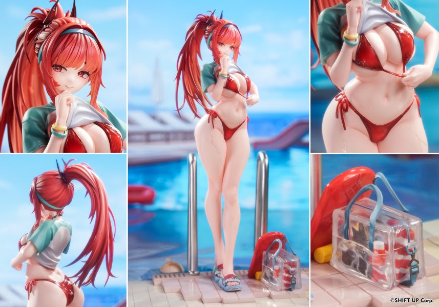 【預購】HobbySakura > NIKKE勝利女神：妮姬 > 1/7 紅色風情 小紅帽 (雙版本) HobbySakura,NIKKE勝利女神：妮姬,小紅帽,GK,玩具,收藏,擺件,模型,公仔,人偶,手辦,動漫