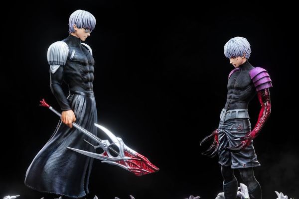 【預購】Damocles-Studio > 東京喰種 > 1/6 名場面第一彈 白色黑暗《果》金木研&有馬貴將 東京喰種,金木研,有馬貴將,GK,玩具,收藏,擺件