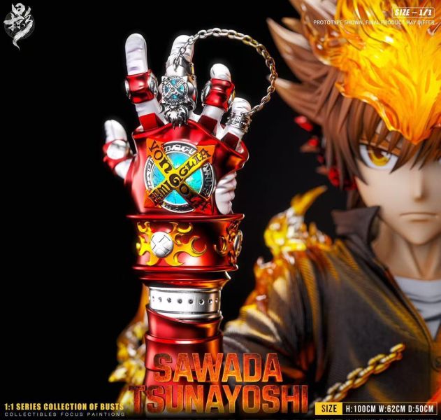【預購】掠影-Studio > 家庭教師HITMAN REBORN! > 1/1 年中巨獻 澤田綱吉 掠影-Studio,家庭教師HITMAN REBORN!,澤田綱吉,GK,玩具,收藏,擺件,模型,公仔,人偶,手辦,動漫
