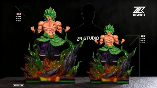 【預購】ZR-Studio > 七龍珠 > 1/4 & 1/6 DSC系列第一彈 綠髮肌肉男 布羅利 (雙比例) (雙版本) ZR-Studio,七龍珠,布羅利,GK,玩具,收藏,擺件,模型,公人偶,手辦,動漫