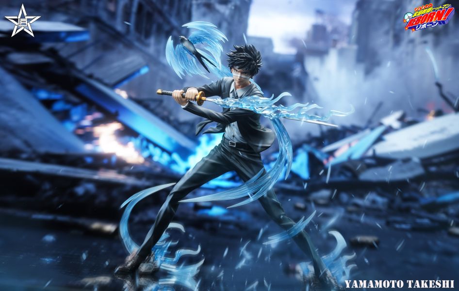 【預購】匠星 > 家庭教師HITMAN REBORN! > 1/6 未來選擇篇 彭格列 雨之守護者 山本武 POPO,鏈鋸人,蕾潔,GK,玩具,收藏,擺件,模型,公人偶,手辦,動漫