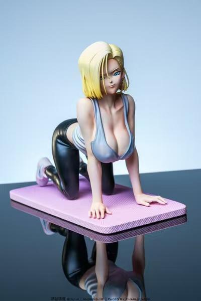 【預購】咕咕嘎嘎-Studio > 七龍珠 > 1/5 女雕系列 第一彈 人造人18號 Sculpting Soul塑魂,鬥陣特攻,霧子白澤,GK,玩具,收藏,擺件,模型,公仔,人偶,手辦,動漫
