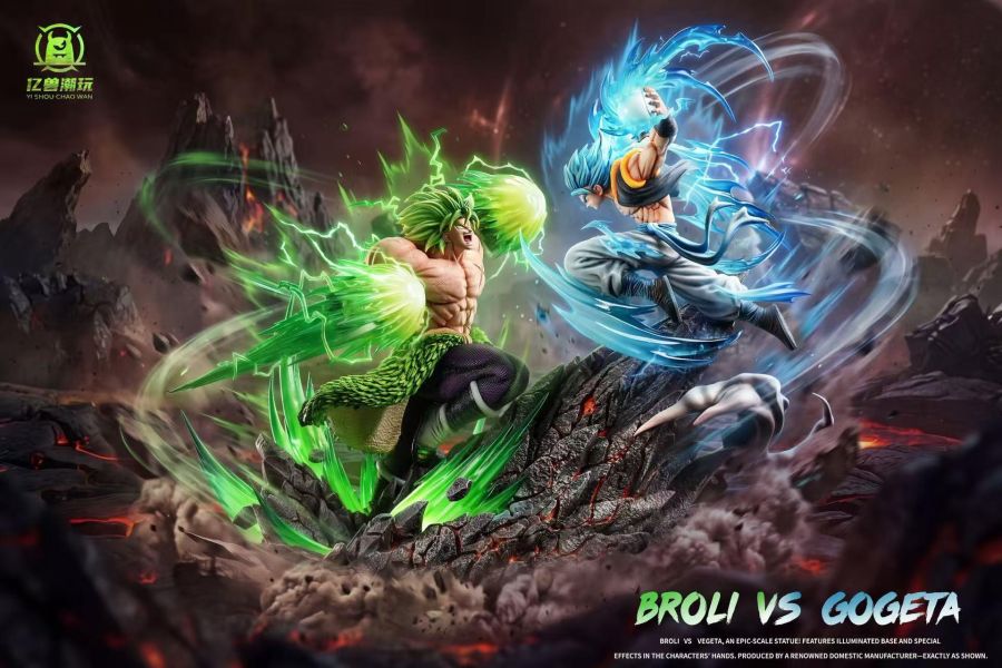 【預購】億獸工作室 > 七龍珠 > 布羅利 VS 悟吉塔 億獸工作室,七龍珠,布羅利,GK,玩具,收藏,擺件,模型,公仔,人偶,手辦,動漫