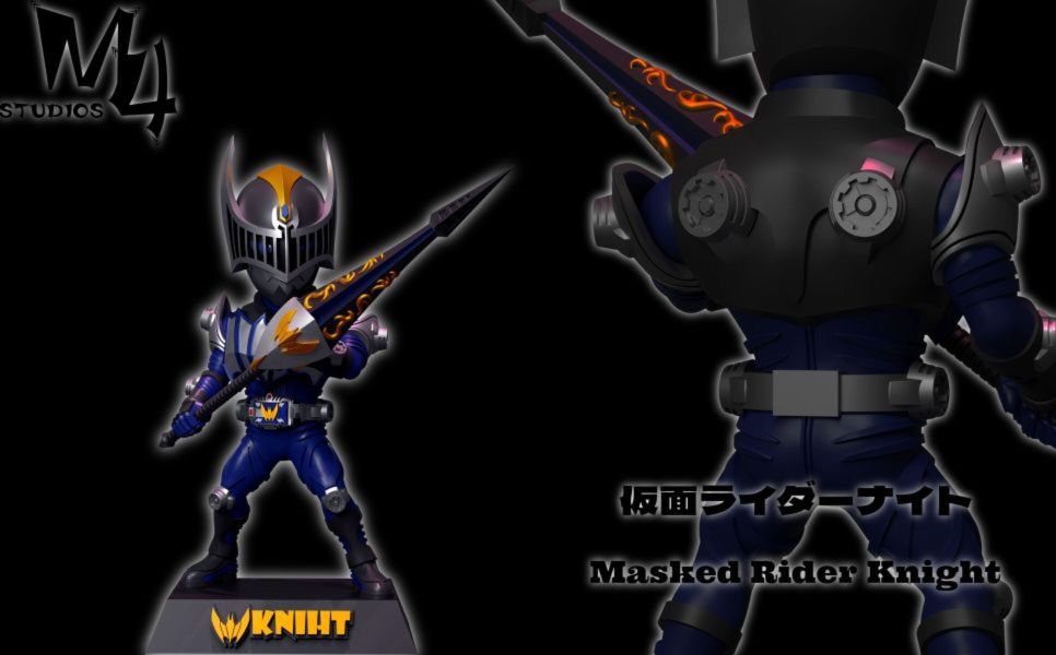 【售罄-代購/追加服務請洽客服】M4工作室 > 假面騎士 > 龍騎精品系列第二彈 Knight夜騎 火影忍者,NARUTO,角都,GK,玩具,模型,雕像,共鳴