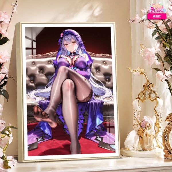 【預購】阿喵畫社>崩壞：星穹鐵道>坐姿黑天鵝高清裝飾畫 崩壞星穹鐵道,米哈遊,米家,黑天鵝,手機遊戲,手遊,GK,玩具,模型,雕像,共鳴