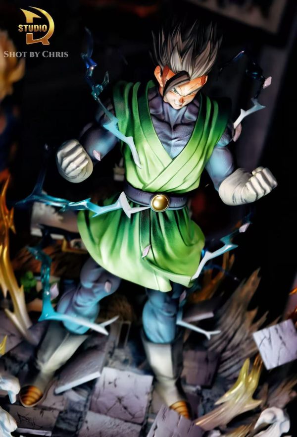 【預購】TDR-Studio > 七龍珠 > 1/6 & 1/4 撒旦市英雄金色戰士登場 孫悟飯 TDR-Studio,七龍珠,孫悟飯,GK,玩具,收藏,擺件,模型,公仔,人偶,手辦,動漫