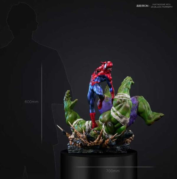 【預購】品匠IRON > Marvel漫威宇宙 > 蜘蛛俠vs綠巨人 Marvel漫威宇宙,蜘蛛俠,綠巨人,GK,玩具,模型,雕像,共鳴
