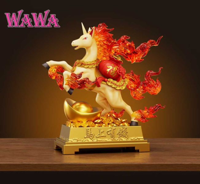 【預購】WAWA-Studio > 寶可夢 > 招財系列 招財烈焰馬 (多版本) WAWA-Studio,寶可夢,烈焰馬,GK,玩具,收藏,擺件,模型,公仔,人偶,手辦,動漫