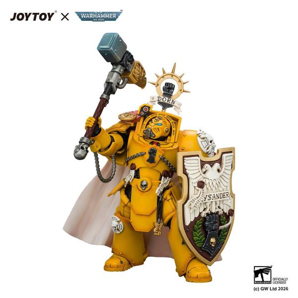 【預購】JOYTOY > 戰鎚40K > 1/18 帝國之拳 達納斯·萊山德 JOYTOY,戰鎚40K,帝國之拳,達納斯·萊山德,GK,玩具,收藏,擺件,模型,公仔,人偶,手辦,動漫