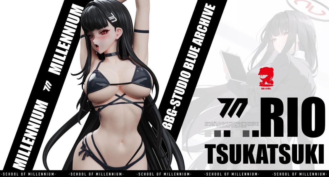 【預購】BB Girl > 蔚藍檔案 > 1/6 調月莉音 (雙版本) (可脫) BB Girl,蔚藍檔案,調月莉音,GK,玩具,收藏,擺件,模型,公仔,人偶,手辦,動漫