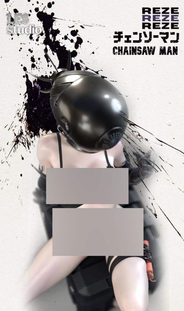 【預購】LES-Studio > 鏈鋸人 > 1/4 Artist美術館系列 蕾潔 (雙版本) LES-Studio,鏈鋸人,蕾潔,GK,玩具,收藏,擺件,模型,公仔,人偶,手辦,動漫