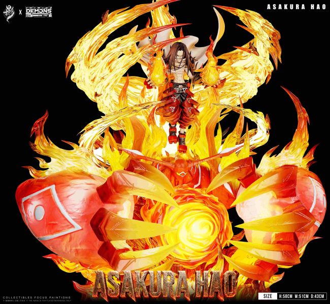 【預購】掠影-Studio & Demons-Studio > 通靈王 > 收藏級雕像002 麻倉葉王 TOY-Studio,通靈王,道蓮,GK,玩具,收藏,擺件,模型,公仔,人偶,手辦,動漫