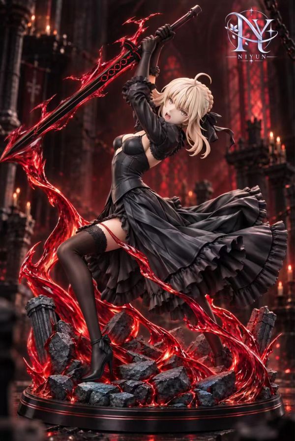 【預購】霓昀工作室> Fate > 1/6 黑呆 禮裙 saber LP-Studio,七龍珠,悟空,GK,玩具,收藏,擺件,模型,公仔,人偶,手辦,動漫