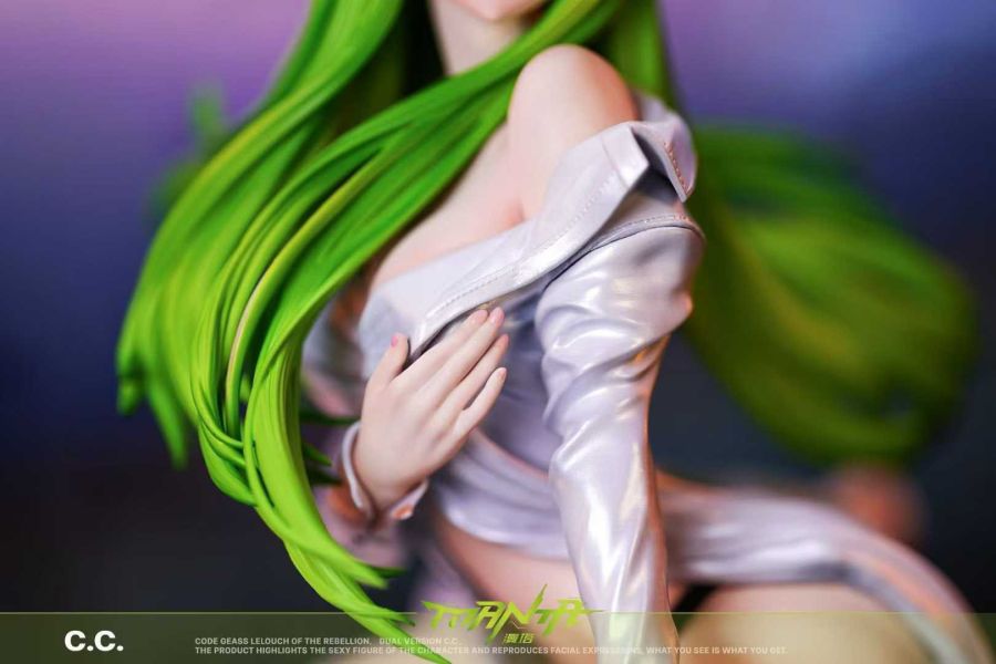 【預購】漫塔工作室 > Code Geass 反叛的魯路修 > 跪姿系列 C.C. (雙版本) 反叛的魯路修,C.C.,GK,玩具,收藏,擺件