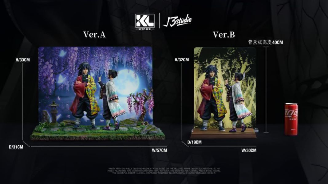 【預購】KL-Studio & 根號3-Studio > 鬼滅之刃 >  富岡義勇&胡蝶忍 (雙版本) KL-Studio,根號3-Studio,鬼滅之刃,富岡義勇,胡蝶忍,GK,玩具,收藏,擺件,模型,公仔,人偶,手辦,動漫