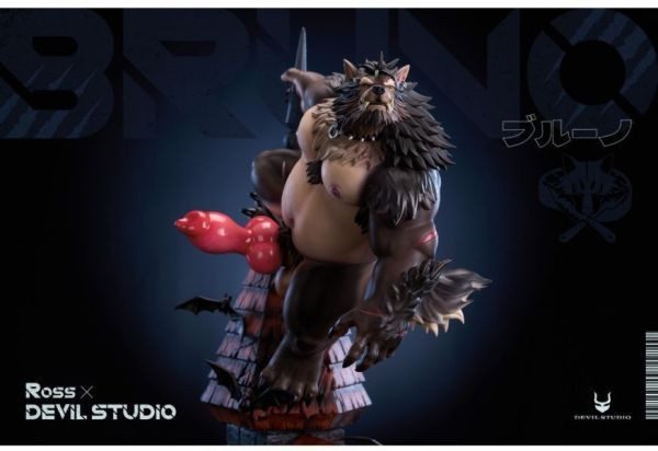 【售罄-代購/追加服務請洽客服】Devil惡魔社 > 原創IP > 1/5 Ross老師授權 狼人布魯諾 Devil惡魔社,Ross,狼人布魯諾,GK,玩具,收藏,擺件,模型,公仔,人偶,手辦,動漫