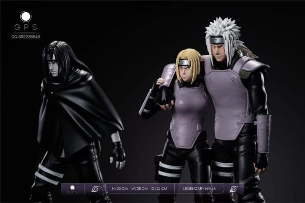 【售罄-代購/追加服務請洽客服】Gps-studio X 火影忍者 1/6 傳說中的三忍 名場面系列 