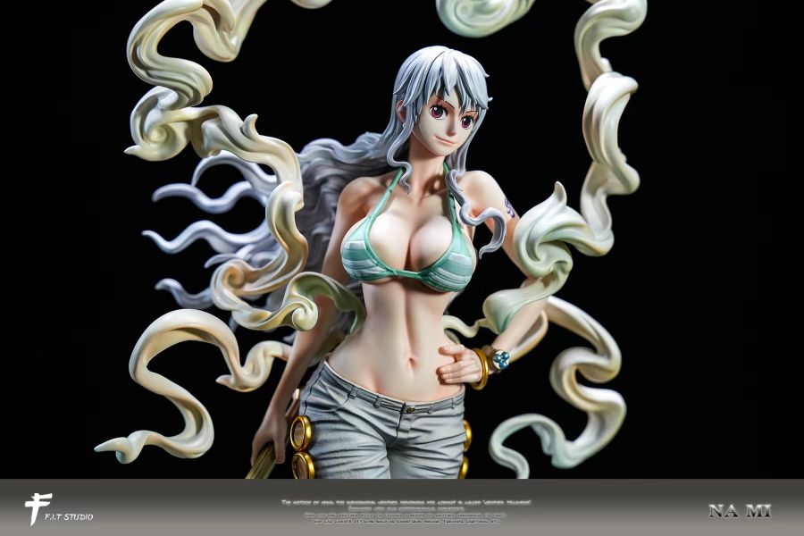 【預購】FIT-Studio > 海賊王 > 全員共鳴系列款 尼卡型態白毛航海士 娜美 神隱少女,宮崎駿,千尋,療育擺件,GK,玩具,模型,雕像,共鳴