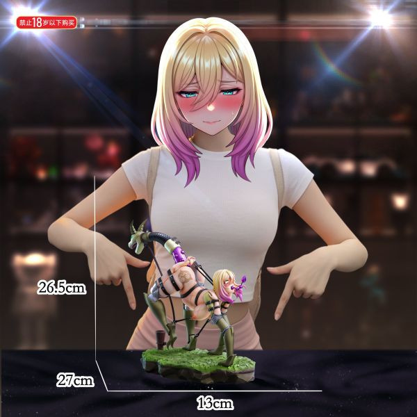 【預購】魚頭人工作室 > 1/6 人體究極改造四足異獸 刑罰少女伊婆沙 A+研究所,烙印勇士,凱茲,GK,玩具,收藏,擺件,模型,公仔,人偶,手辦,動漫