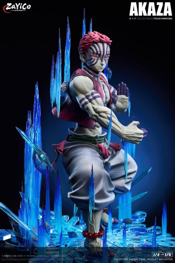 【預購】Zayico-Studio > 鬼滅之刃 > 1/4&1/6 上弦之參 猗窩座 Zayico-Studio,鬼滅之刃,上弦之參,猗窩座,GK,玩具,收藏,擺件,模型,公仔,人偶,手辦,動漫