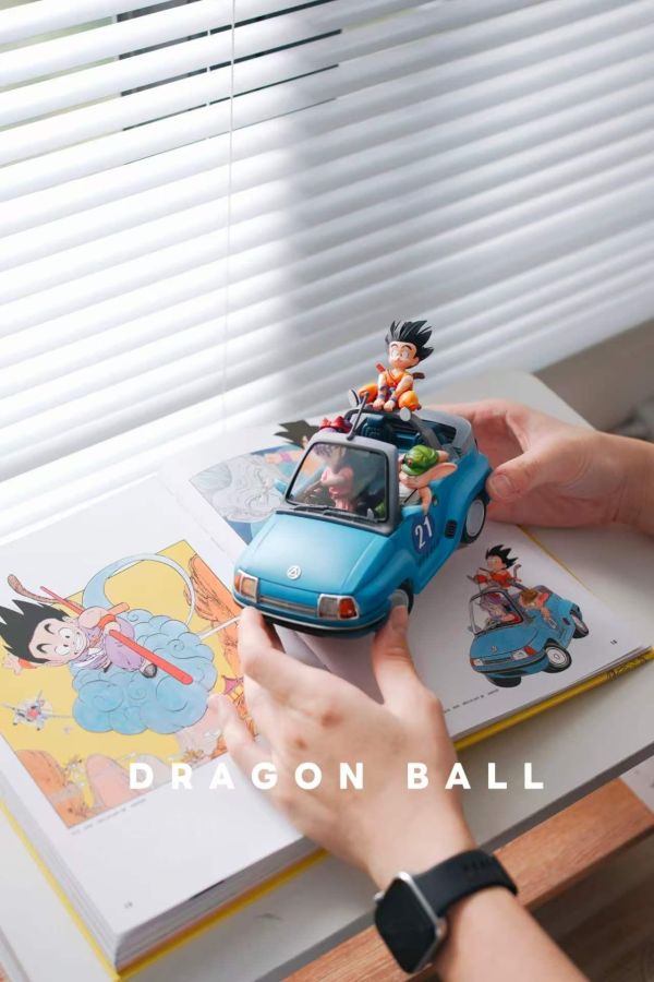 【預購】QK-studio > 七龍珠 > 桌面比例 藍色小車車 小孫悟空 (雙版本) Arcobaleno,家庭教師,澤田綱吉,GK,玩具,收藏,擺件,模型,公仔,人偶,手辦,動漫